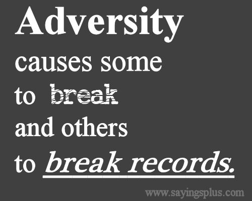 dealing with adversity quotes