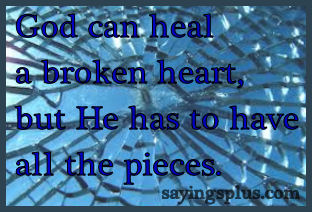 quotes about a broken heart