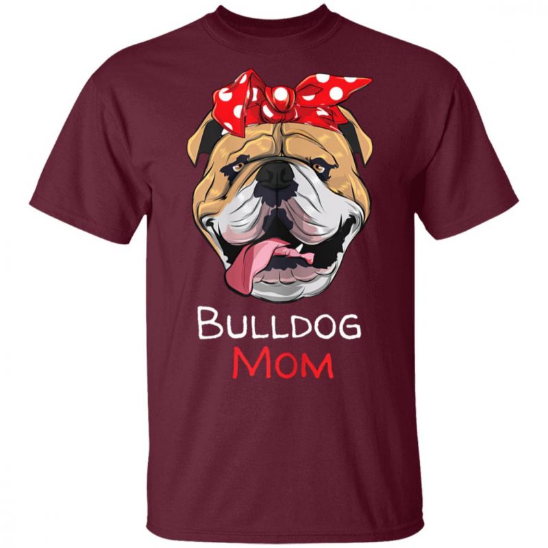 english bulldog mom shirt