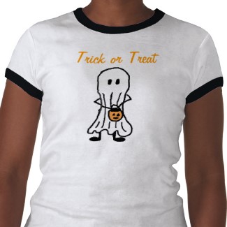 trick or treat halloween t shirt