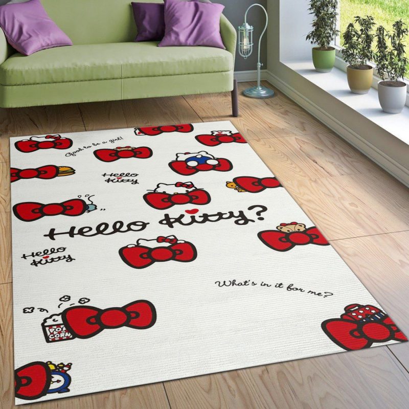  Hello  Kitty  6 Area Rug  For Christmas Bedroom Rug  US Gift Decor