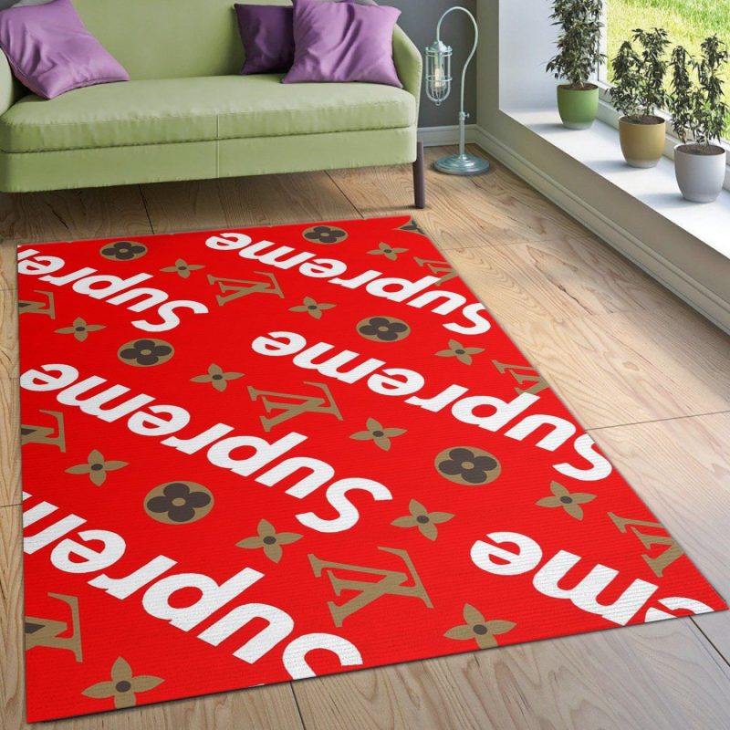 Bape Ft Louis Vuitton Area Carpet Rugs - REVER LAVIE