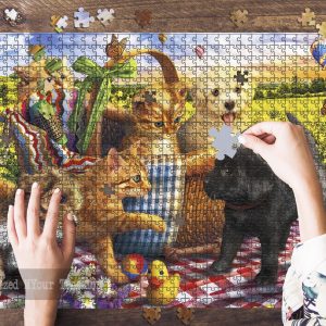 Adorable Animal Jigsaw Puzzle Set