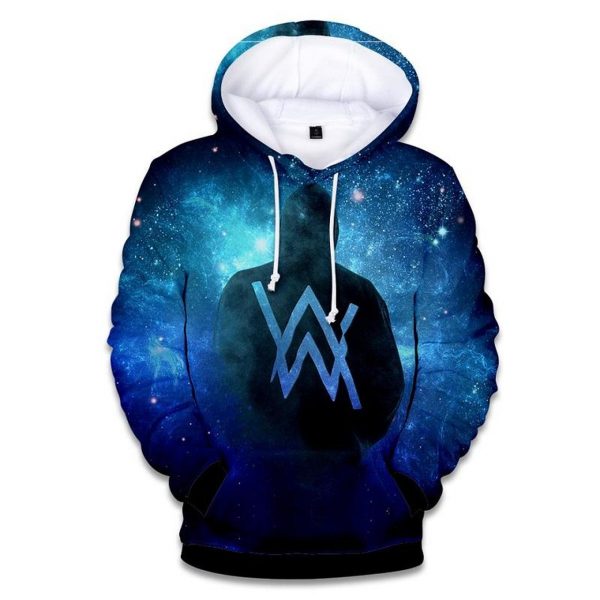 Alan Walker Dj 3D Printed Hoodie/Zipper Hoodie