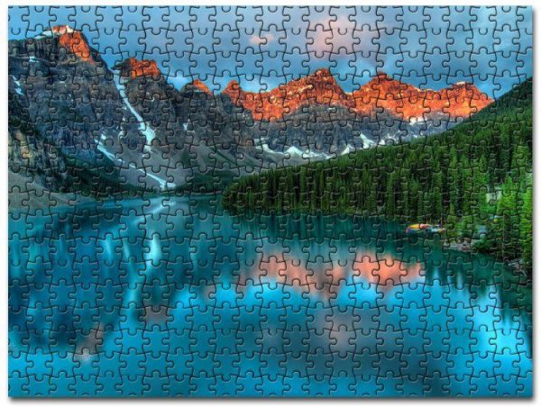 Alberta Canada Jigsaw Puzzle Set