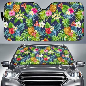 Aloha Hawaii Tropical Car Auto Sun Shade