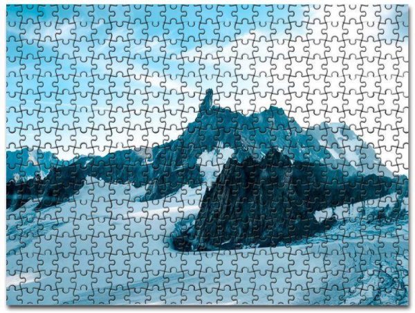 Altitude Cold Landscape Jigsaw Puzzle Set