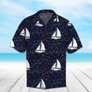 Amazing Boats Hawaiian Shirt Summer Button Up