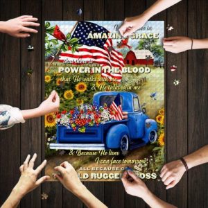 Amazing Grace Country Living Jigsaw Puzzle Set