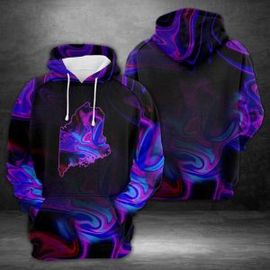 Amazing Maine 3D Printed Hoodie/Zipper Hoodie