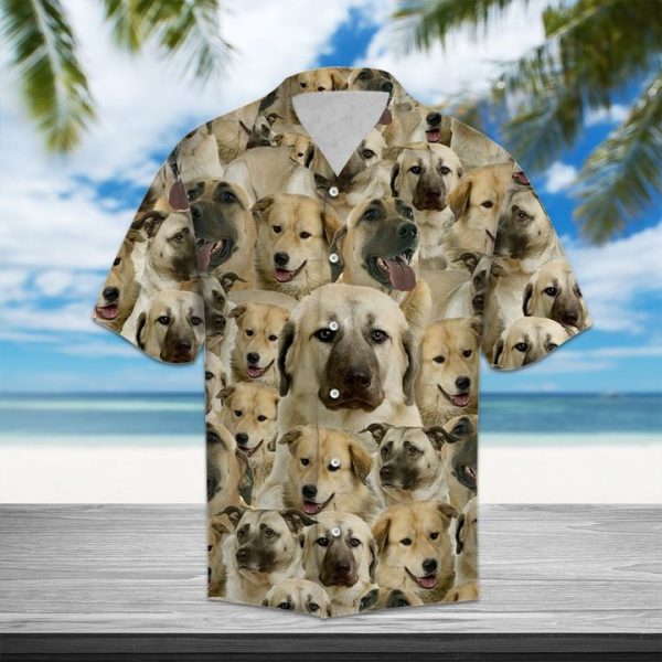 Anatolian Shepherd Hawaiian Shirt Summer Button Up