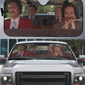 Anchorman The Legend Of Ron Burgundy Driving Car Car Auto Sun Shade