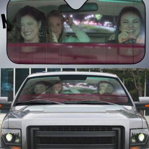 Anchorman Whales Vagina Ron Burgundy and Peyton Manning Car Auto Sun Shade