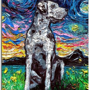 Animal Dogs, Great Dane The Starry Night Jigsaw Puzzle Set