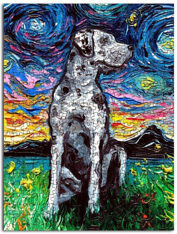 Animal Dogs, Great Dane The Starry Night Jigsaw Puzzle Set