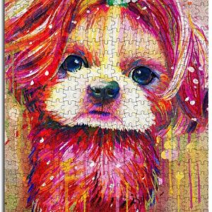 Animal Dogs, Shih Tzu Jigsaw Puzzle Set