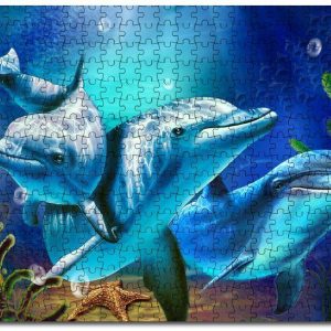 Animal Dolphins Jigsaw Puzzle Set