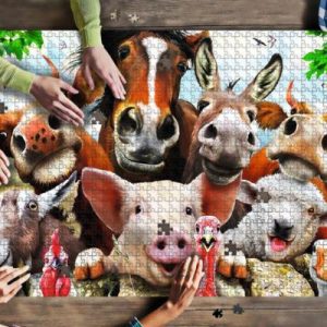 Animal Farm Jigsaw Puzzle Set