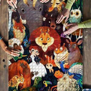 Animal Garden Jigsaw Puzzle Set