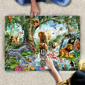 Animal In The Jungle Jigsaw Puzzle Set