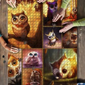 Animal Owl Jigsaw Puzzle Set