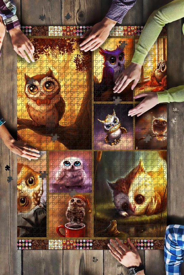 Animal Owl Jigsaw Puzzle Set