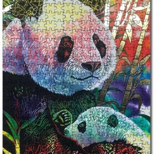 Animal Panda Jigsaw Puzzle Set