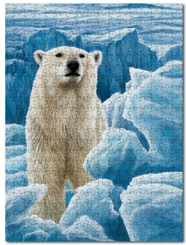 Animal Polar Bear Jigsaw Puzzle Set