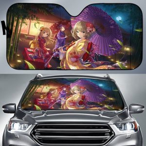 Anime Girl Arts Car Auto Sun Shade