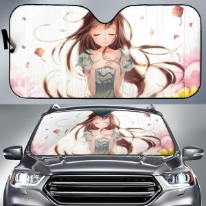 Anime Girl Beautiful Anime Car Auto Sun Shade