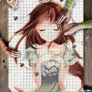 Anime Girl Beautiful Jigsaw Puzzle Set