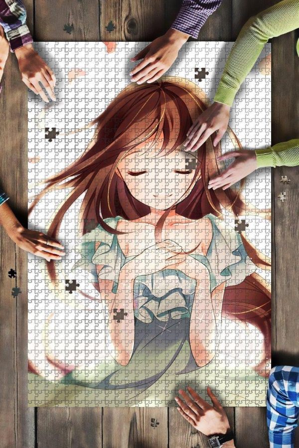 Anime Girl Beautiful Jigsaw Puzzle Set