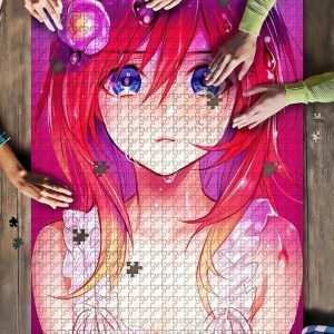 Anime Girl Feelings Desire Jigsaw Puzzle Set