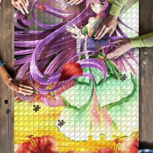 Anime Girl Forest Fairy Jigsaw Puzzle Set