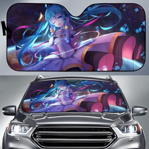 Anime Girl Hatsune Miku 5K Car Auto Sun Shade