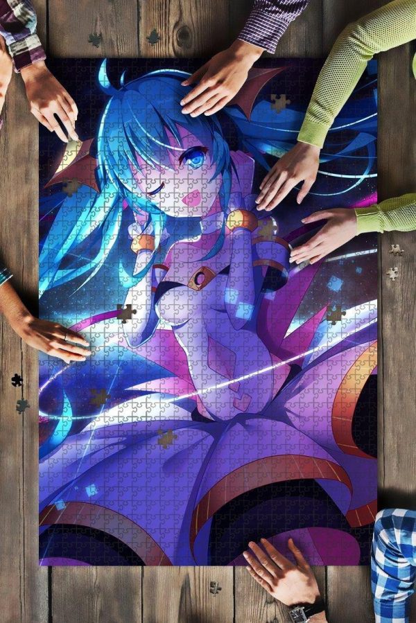 Anime Girl Hatsune Miku Jigsaw Puzzle Set