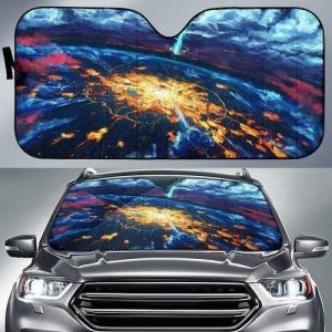 Anime Girl Horizon Car Auto Sun Shade