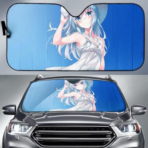 Anime Girl Summer Anime Car Auto Sun Shade