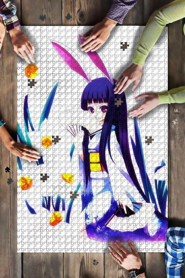 Anime Girl Violet Hd Jigsaw Puzzle Set