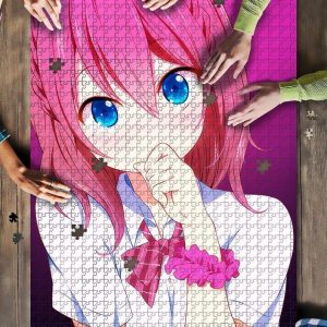 Anime Girl Yawning Jigsaw Puzzle Set