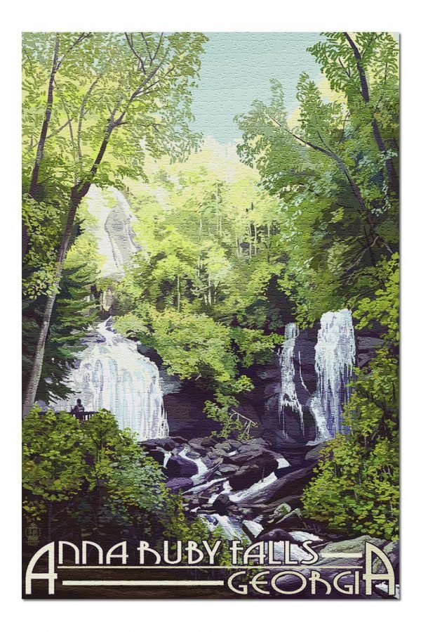 Anna Ruby Falls Jigsaw Puzzle Set