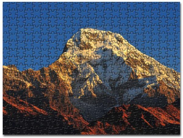 Annapurna Massif Mountain Range Nepal Jigsaw Puzzle Set