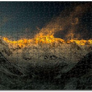 Annapurna Mountains Nature Landscape Jigsaw Puzzle Set