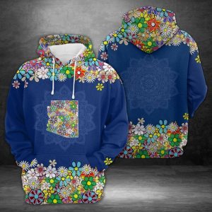 Arizona Flower 3D Printed Hoodie/Zipper Hoodie