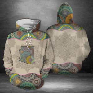 Arizona Mandala 3D Printed Hoodie/Zipper Hoodie