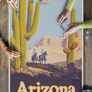 Arizona Vintage Jigsaw Puzzle Set