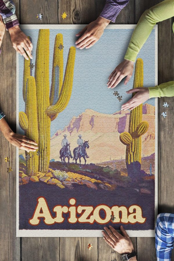 Arizona Vintage Jigsaw Puzzle Set