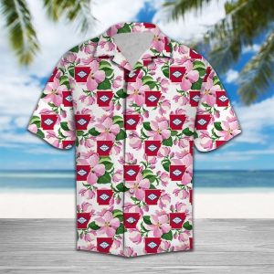 Arkansas Apple Blossom Hawaiian Shirt Summer Button Up