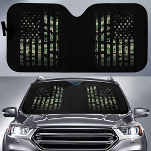 Army Flags Car Auto Sun Shade