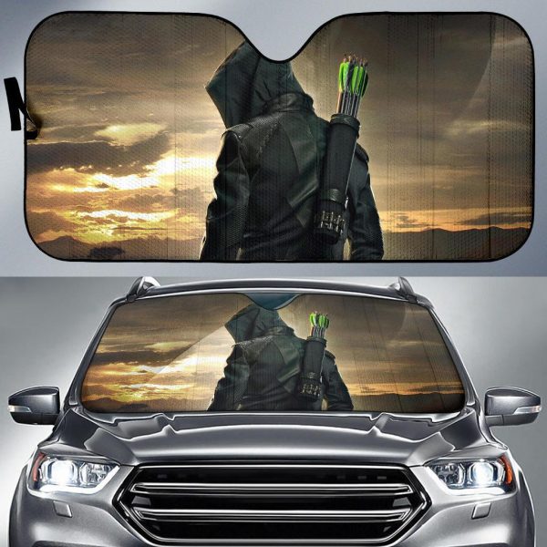 Arrow Season 8 Oliver Queen 2019 Movie Car Auto Sun Shade